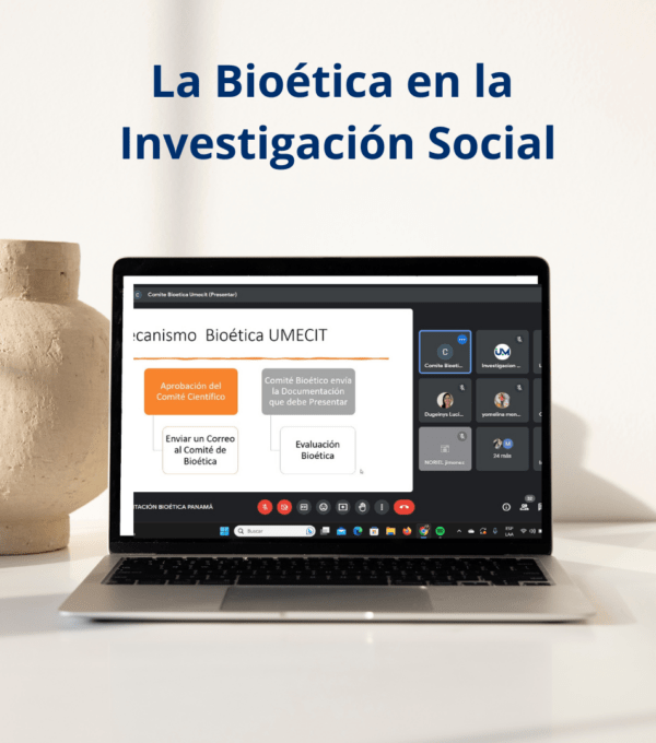 La Dra. Jessica Candanedo abordó la Importancia de la Bioética en la Investigación Social en UMECIT
