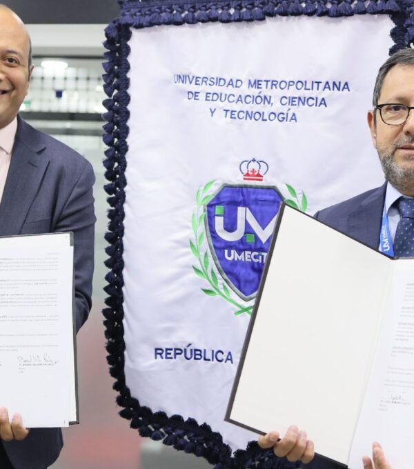 Firma del convenio marco de cooperación entre UMECIT y UTE: fortaleciendo la educación en América Latina