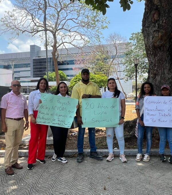 Participación en manifestación del Proyecto de Ley 1085 que regula la profesión del Licenciado y Técnico en Seguridad y Salud Ocupacional.