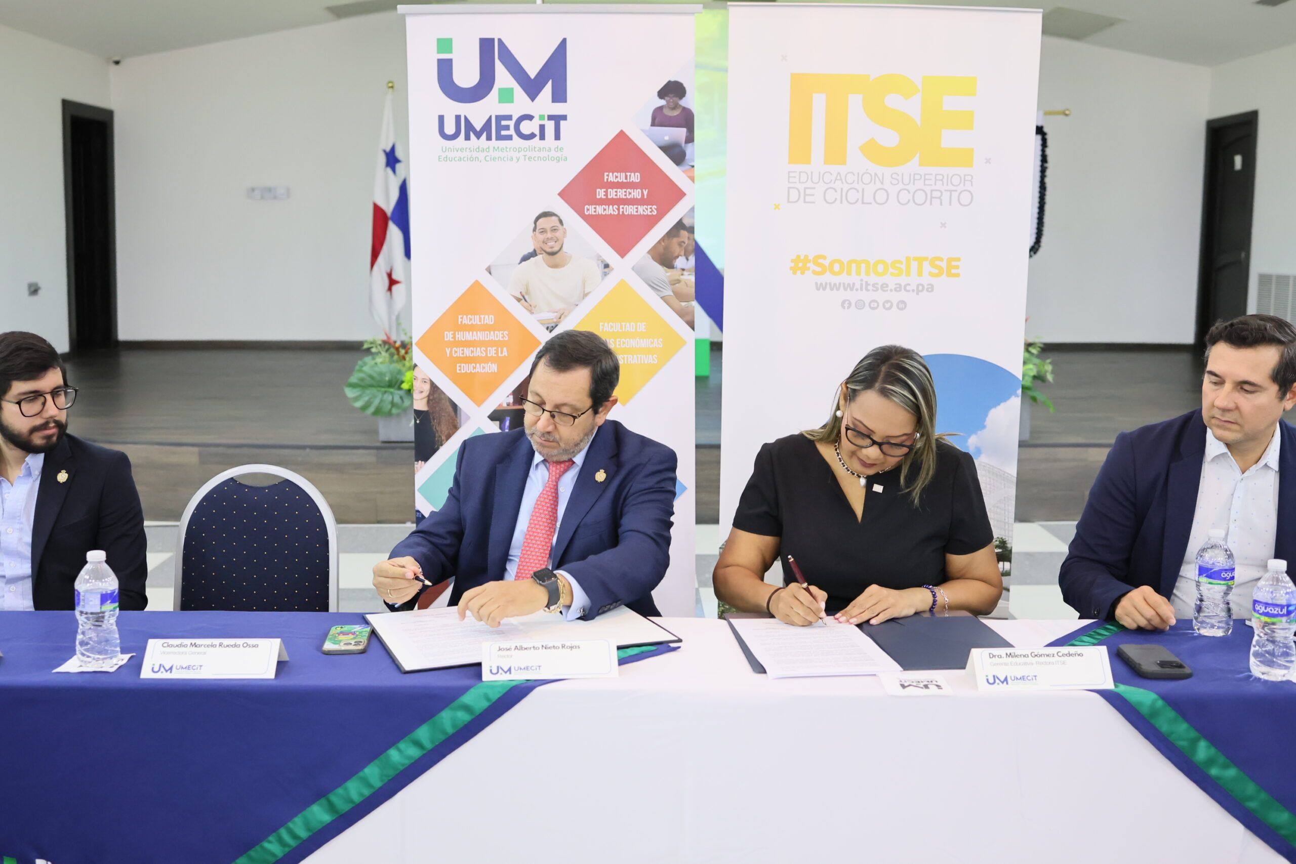 Firma del Convenio Marco de Cooperación entre ITSE y UMECIT: Un hito en la educación técnica y universitaria