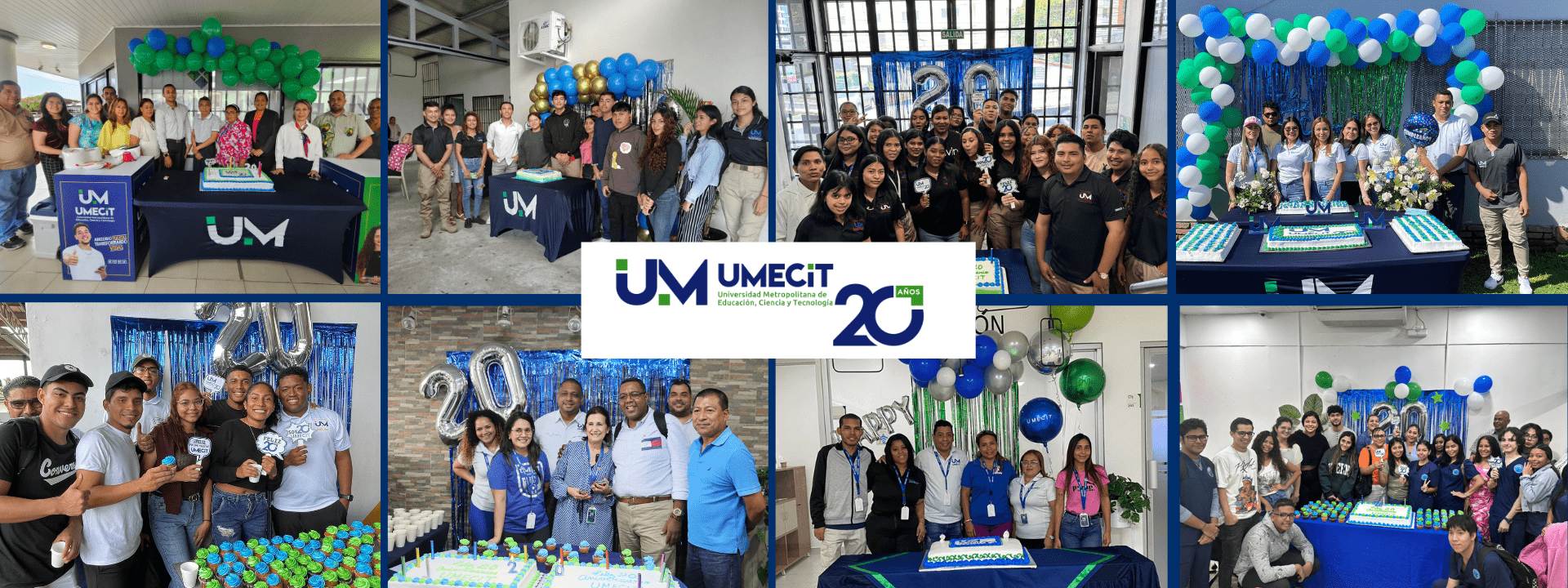 UMECIT Celebra su 20º Aniversario en todo el país con dulces y alegría