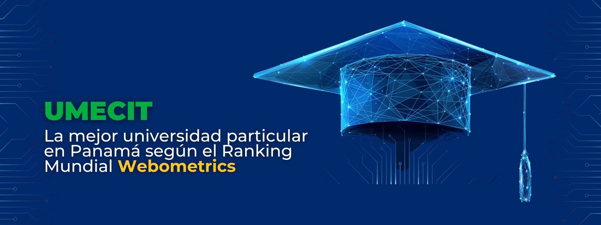 UMECIT: la mejor universidad particular en Panamá según el Ranking Mundial Webometrics