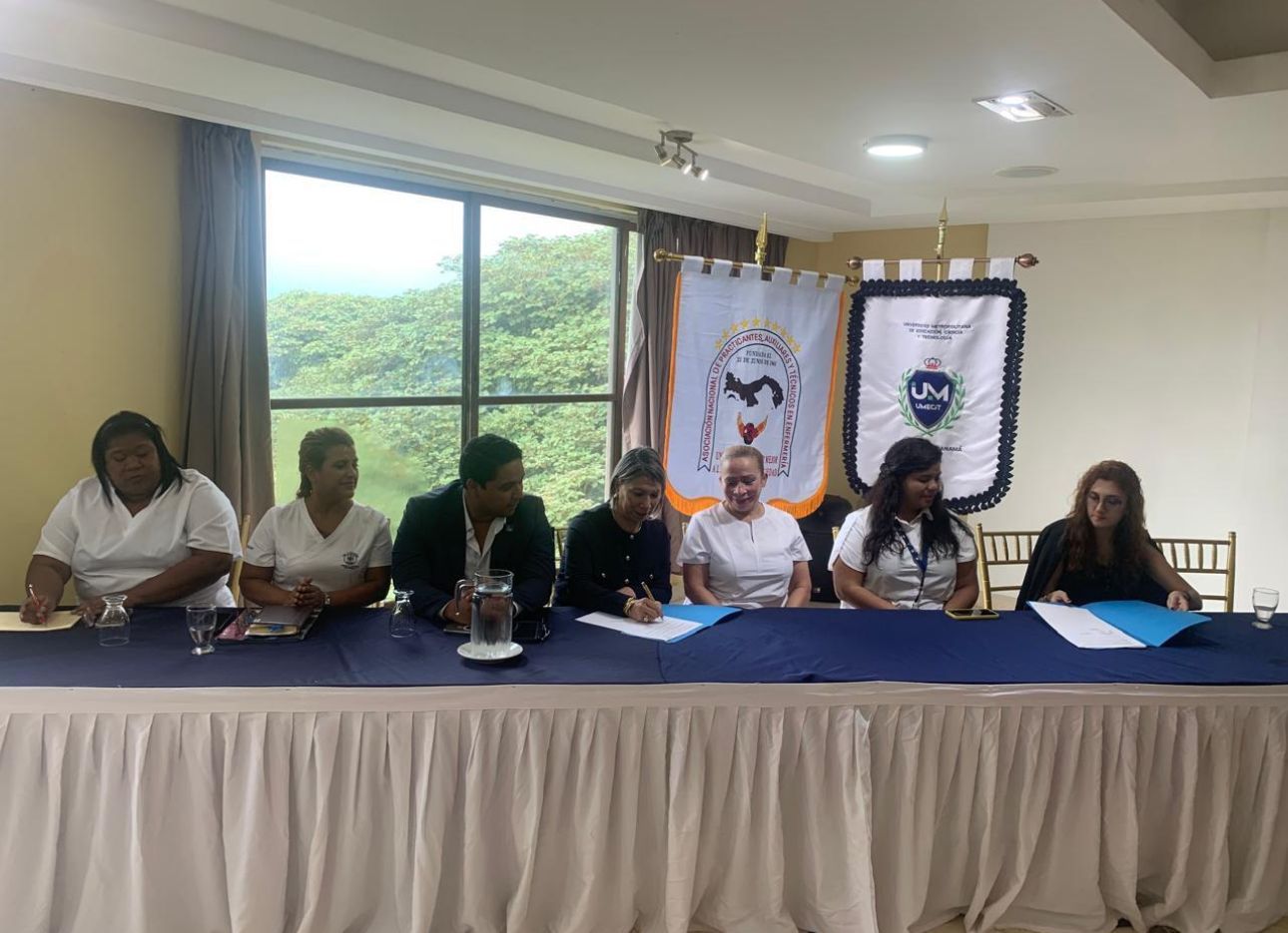 Firma de Convenio de Cooperación entre UMECIT, INSPA y ANPATE