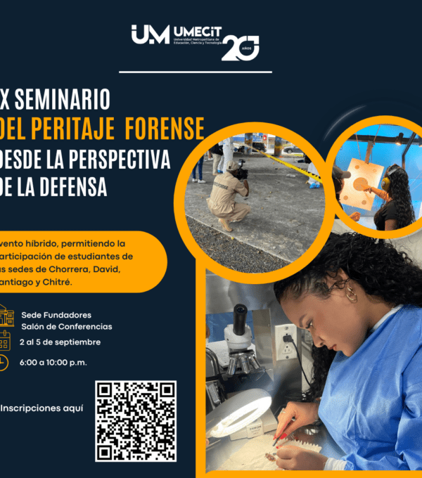 ¡No te pierdas el IX Seminario del Peritaje Forense desde la Perspectiva de la Defensa!