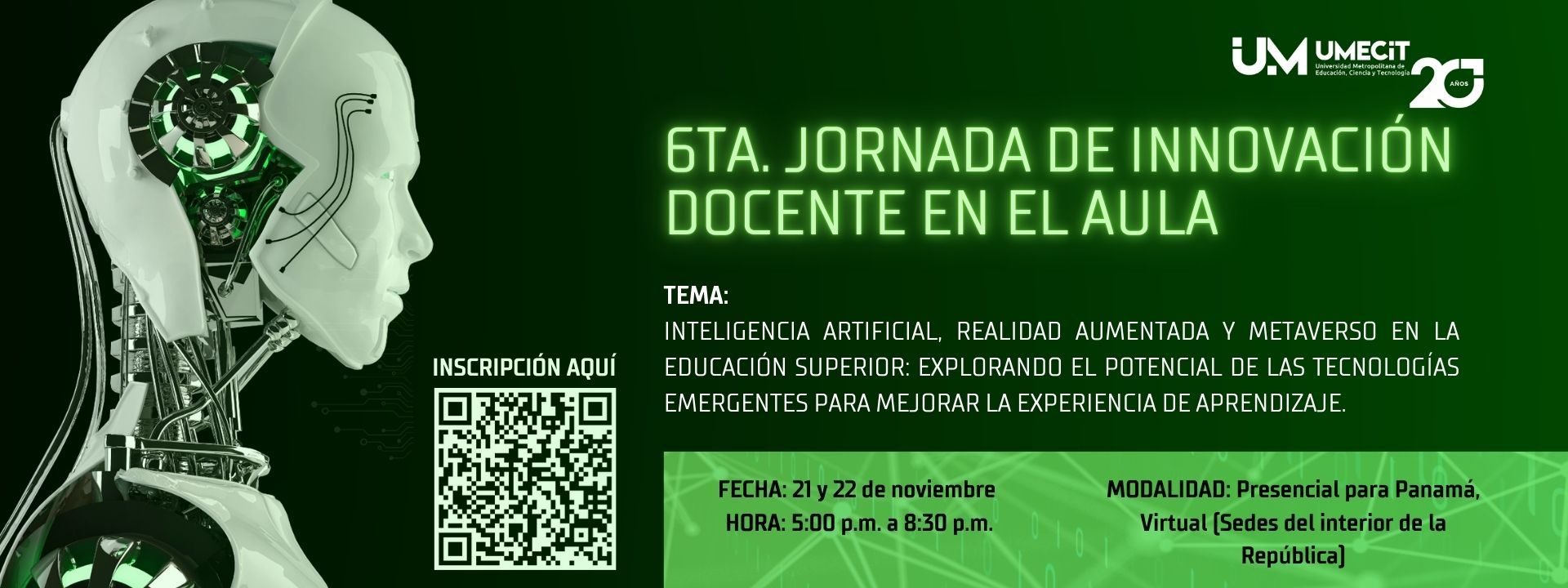 6.ª Jornada de Innovación Docente en el Aula