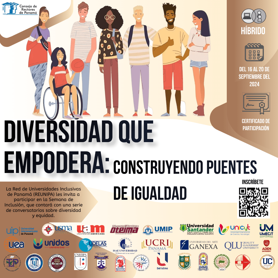 UMECIT se une a la celebración de la Semana de la Inclusión: «Diversidad que Empodera: Construyendo Puentes de Igualdad»