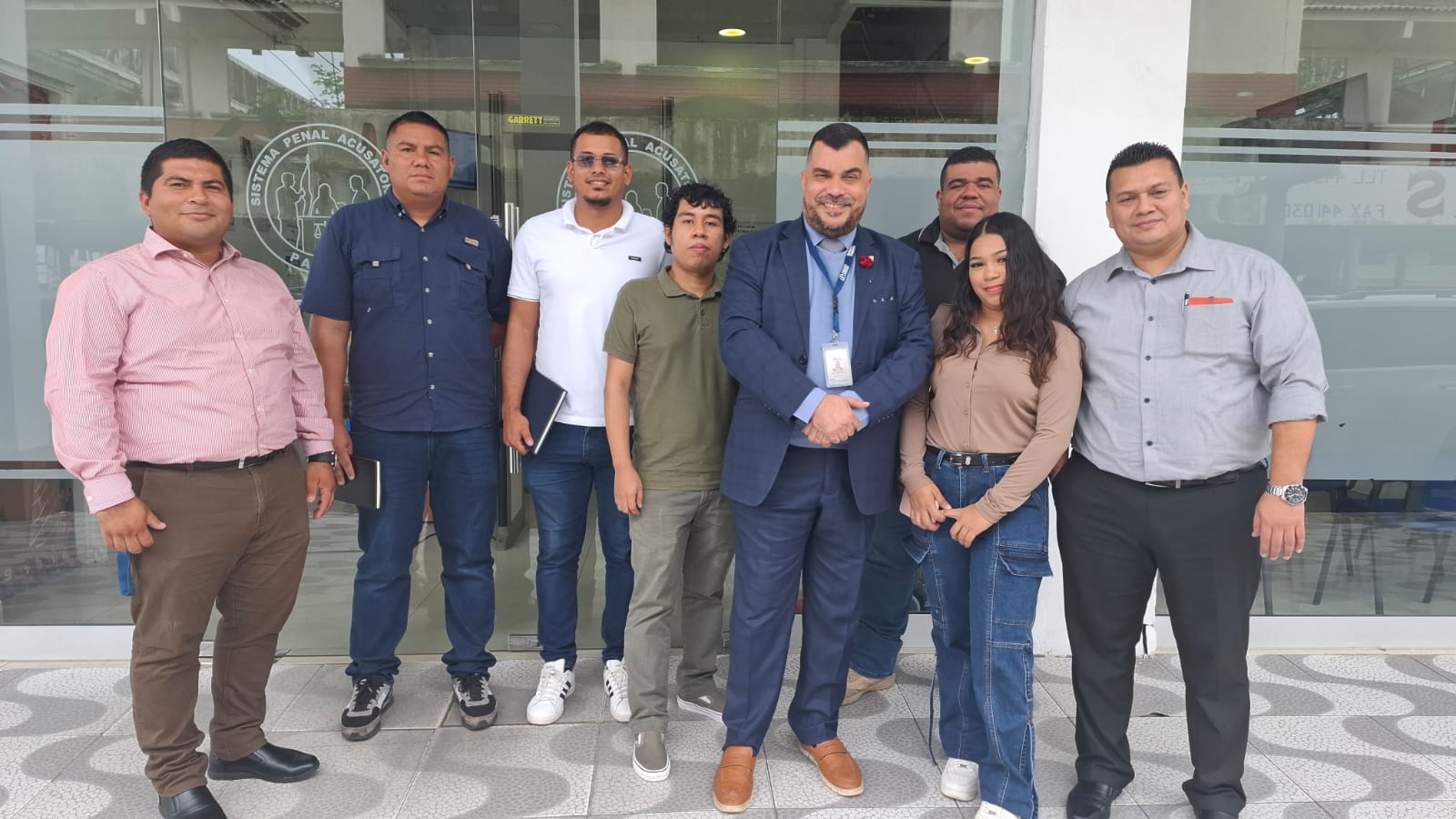 Estudiantes de Criminalística y Ciencias Forenses presencian una audiencia en el Sistema Penal Acusatorio de la Provincia de Colón