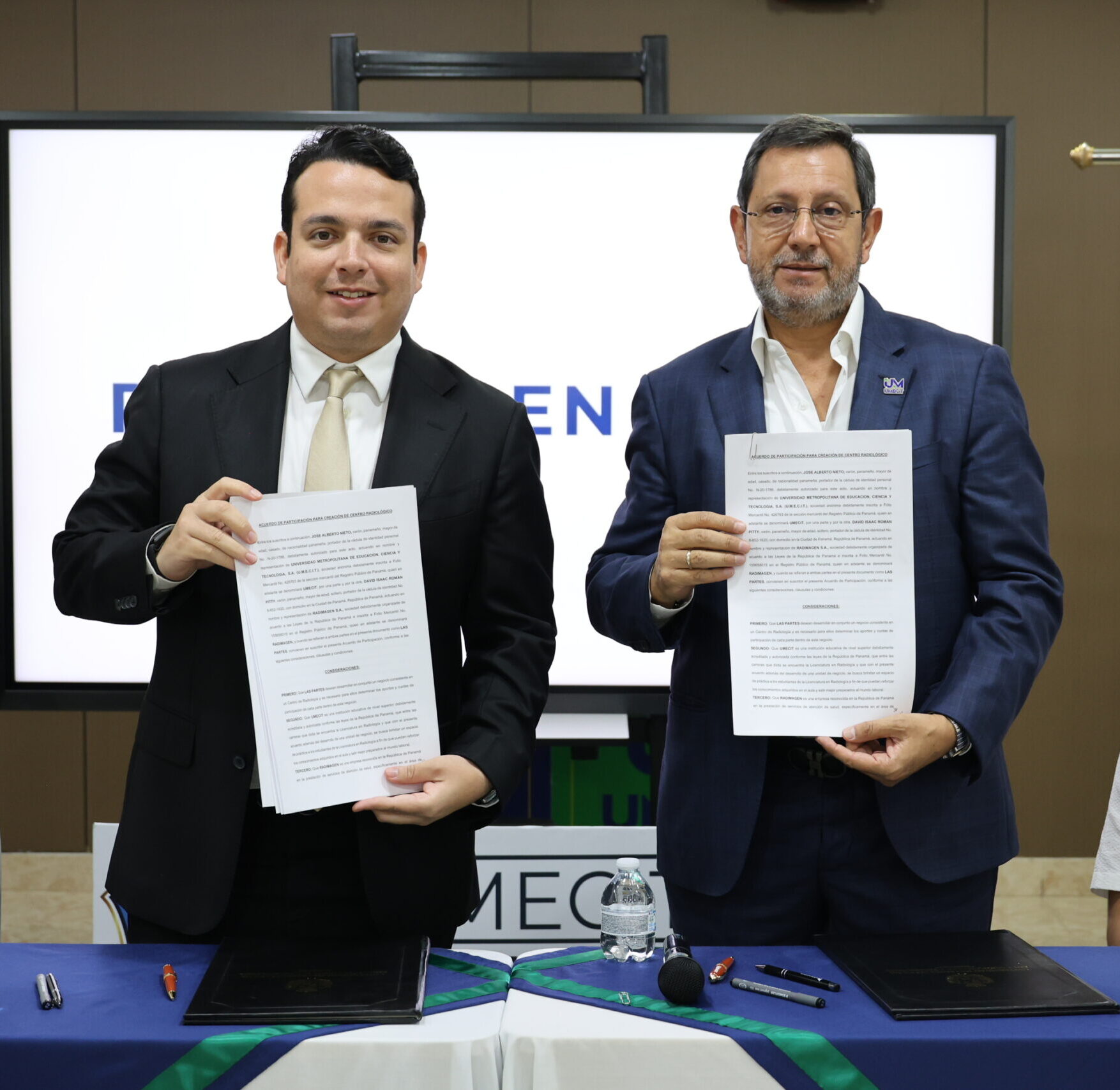 UMECIT y RADIMAGEN firman convenio para fortalecer la formación práctica en el área de la salud