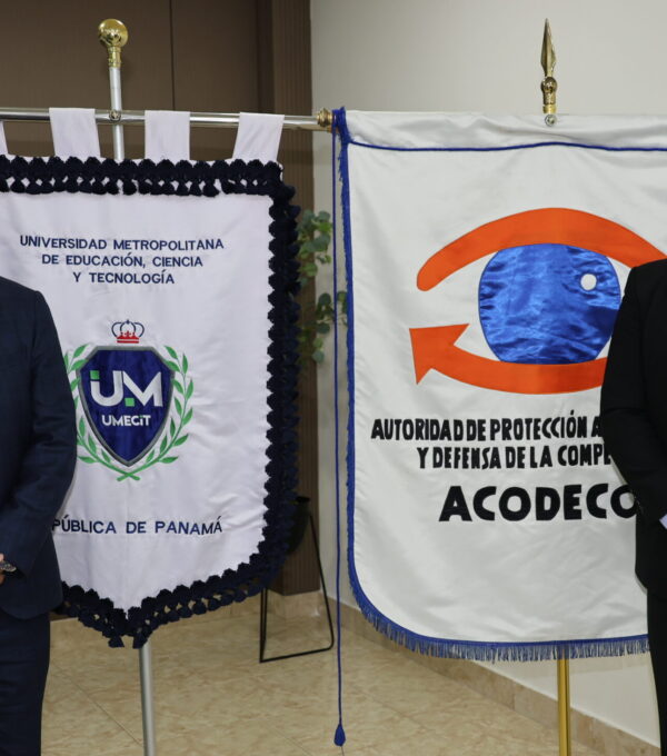 UMECIT y la Autoridad de Protección al Consumidor y Defensa de la Competencia firman Convenio Marco de Cooperación