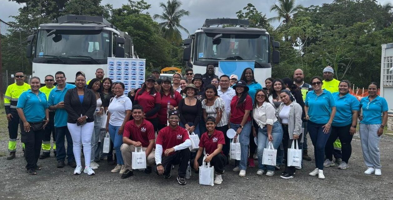 Estudiantes de UMECIT analizan estrategias del Consorcio Saneamiento ASB en Arraiján y La Chorrera