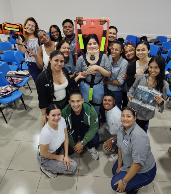 Capacitación en primeros auxilios en la sede de La Chorrera