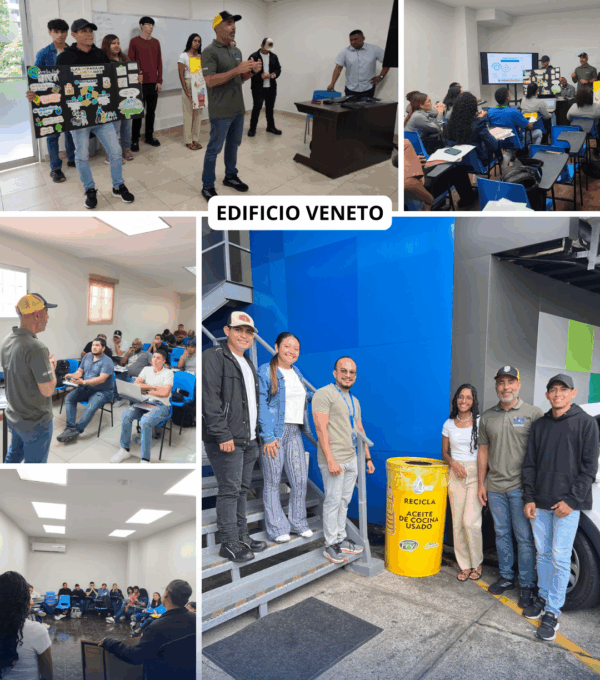Estudiantes de Gestión Ambiental impulsan campaña de recolección de aceite usado