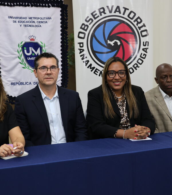 UMECIT fue sede de la presentación oficial de la Agenda Nacional de Investigación sobre Drogas