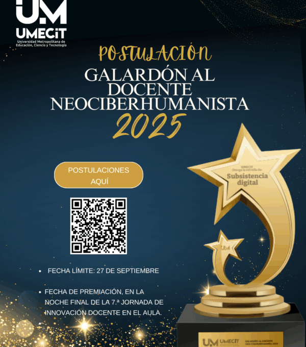 Postulaciones para el Galardón al Docente Neociberhumanista