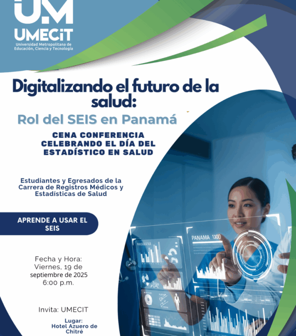 Cena Conferencia en el Día del Estadístico de Salud en UMECIT Chitré