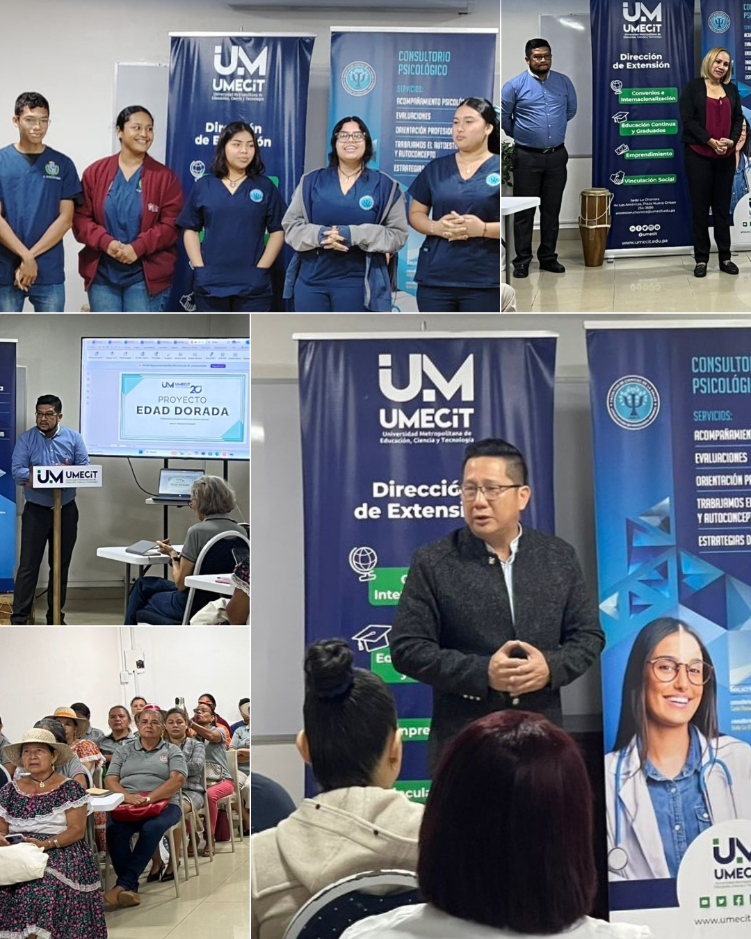 Lanzamiento del proyecto de Vinculación Social “Edad Dorada” en Panamá Oeste