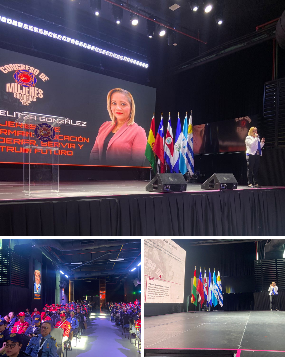 Congreso Internacional de Mujeres Bomberos en Panamá contó con la participación de UMECIT