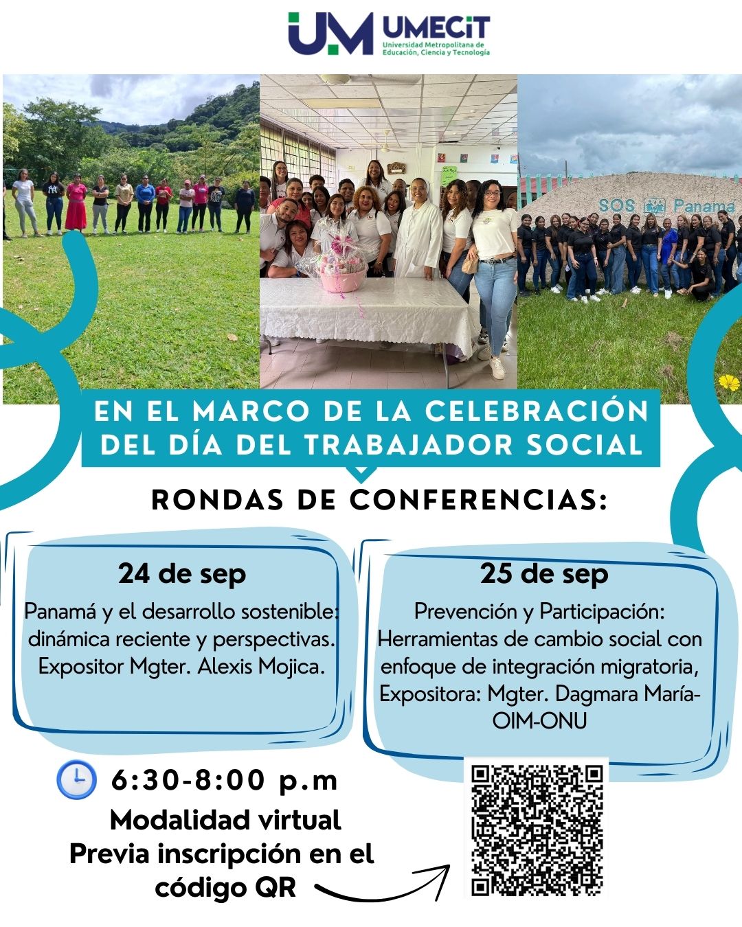 UMECIT Chitré fortalece las competencias en Trabajo Social con capacitaciones especializadas