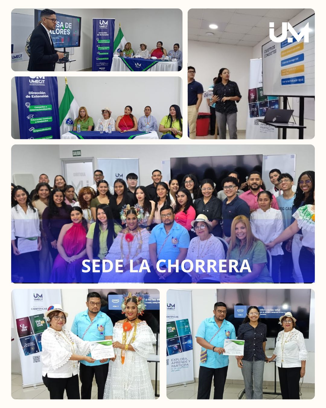 Encuentro de Colaboración Interdisciplinaria e Interuniversitaria entre UMECIT La Chorrera y la Universidad de Panamá