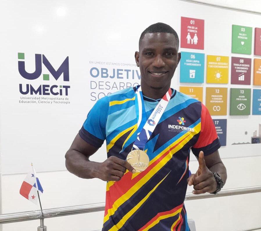 Estudiante de UMECIT gana Medalla de Oro en los XII Juegos Centroamericanos Guatemala 2025