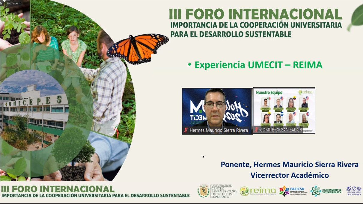 UMECIT destaca la cooperación universitaria como eje clave para el desarrollo sustentable en foro internacional