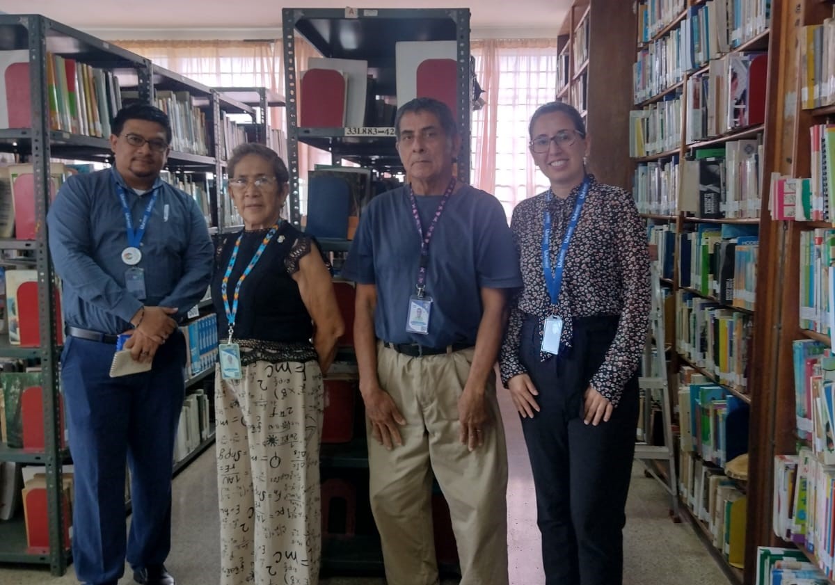 Fortalecemos vínculos con la Biblioteca Pública Hortensio De Icaza, en La Chorrera