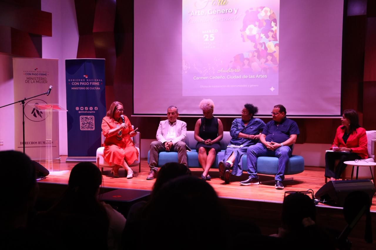 Foro “Arte, Género y Creación Consciente” promueve el diálogo sobre inclusión y transformación social