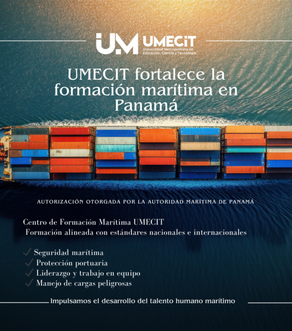 Panamá fortalece la formación marítima con autorización a UMECIT hasta 2027