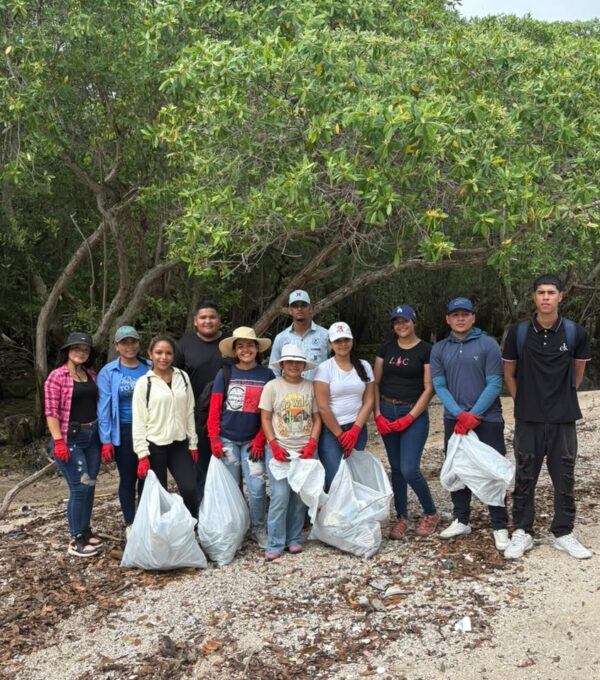 Jornada de limpieza de playa en Veracruz y contribuye a la recolección de cuatro toneladas de desechos