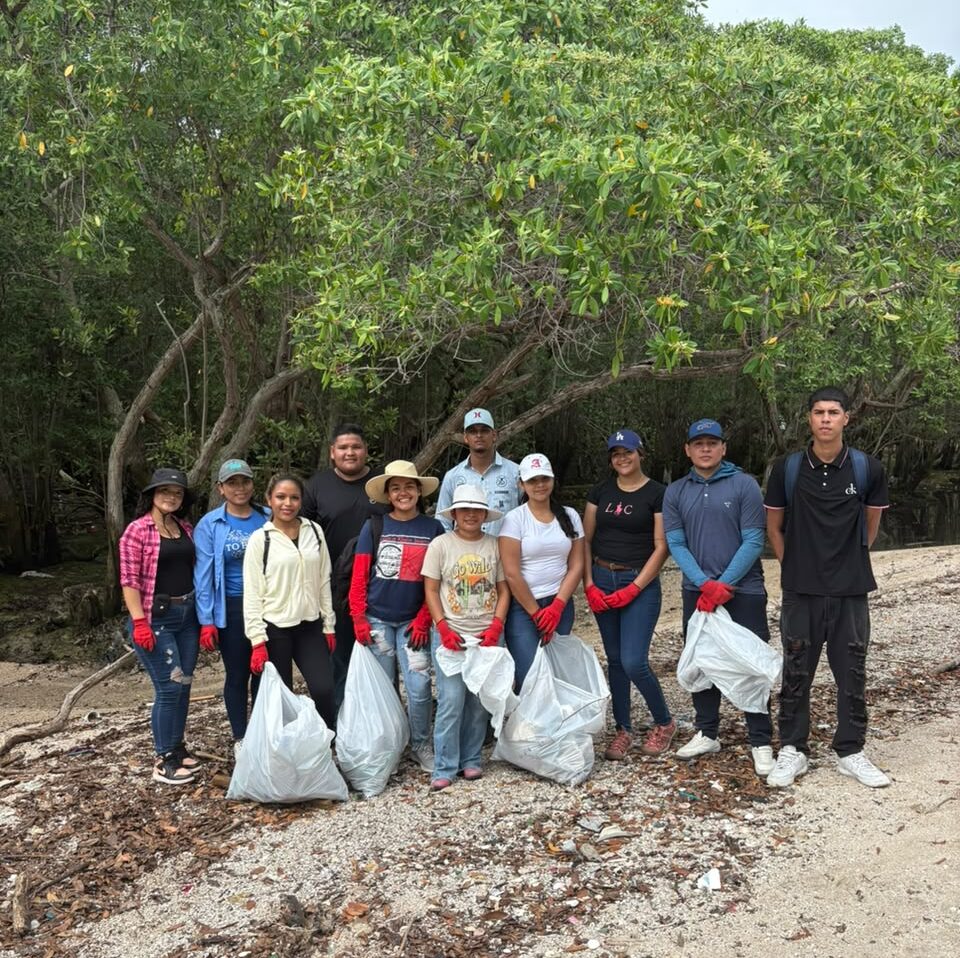 Jornada de limpieza de playa en Veracruz y contribuye a la recolección de cuatro toneladas de desechos