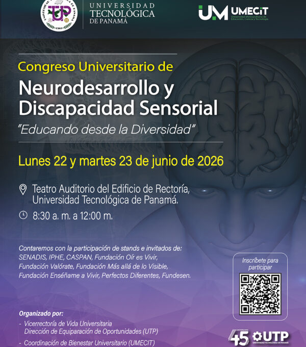 Educando desde la Diversidad: UMECIT y UTP impulsan congreso sobre neurodesarrollo e inclusión