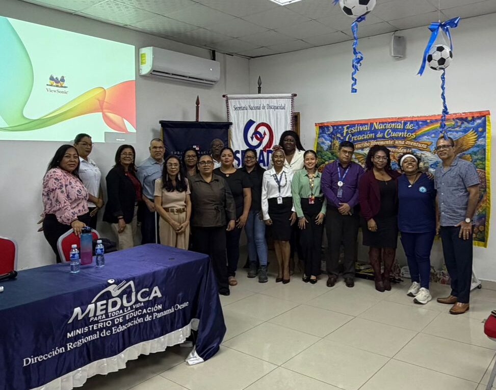Jornada de sensibilización sobre accesibilidad universal organizada por SENADIS Panamá Oeste