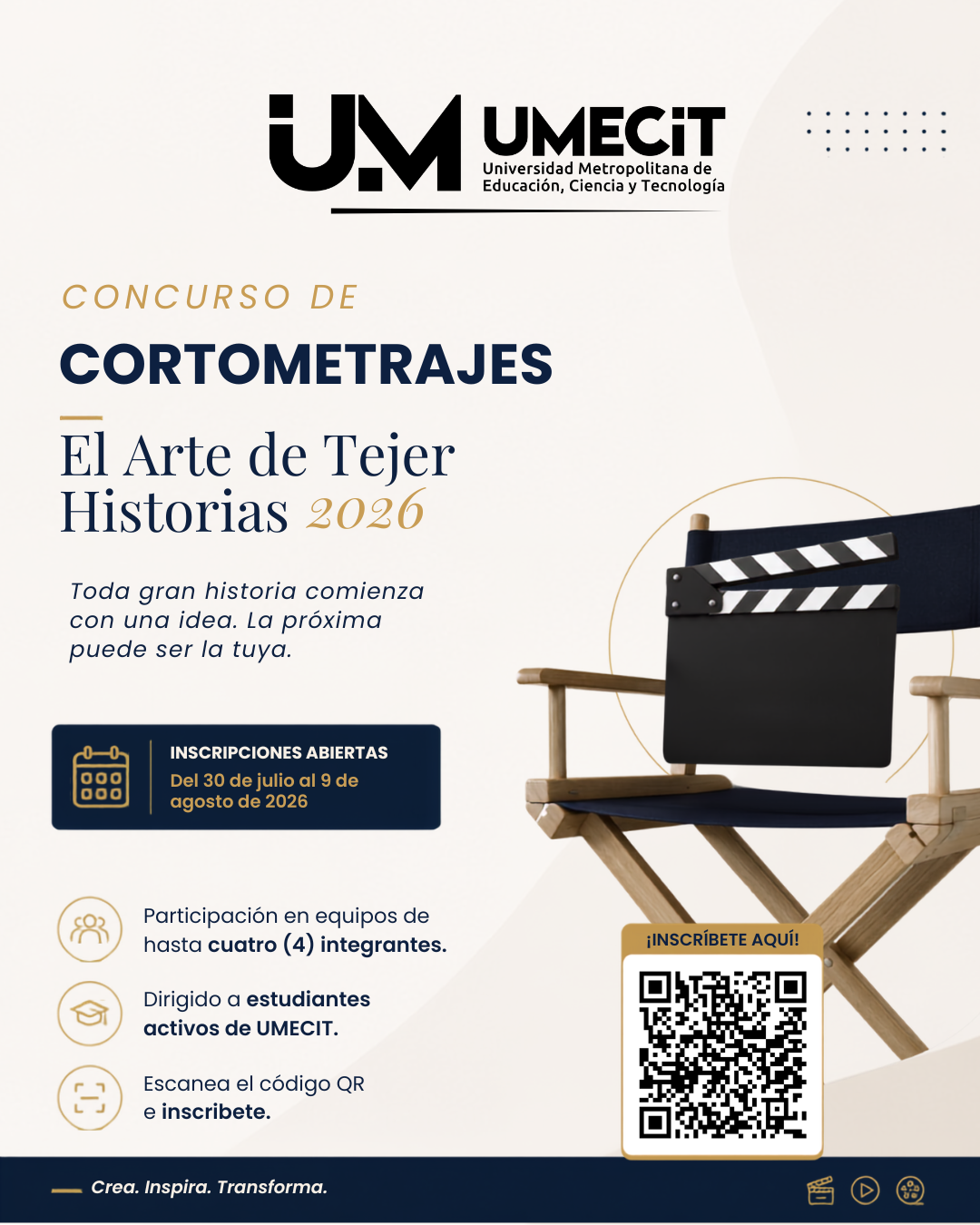 Participa en el concurso de cortometrajes «El Arte de Tejer Historias»: una invitación a crear, contar y transformar