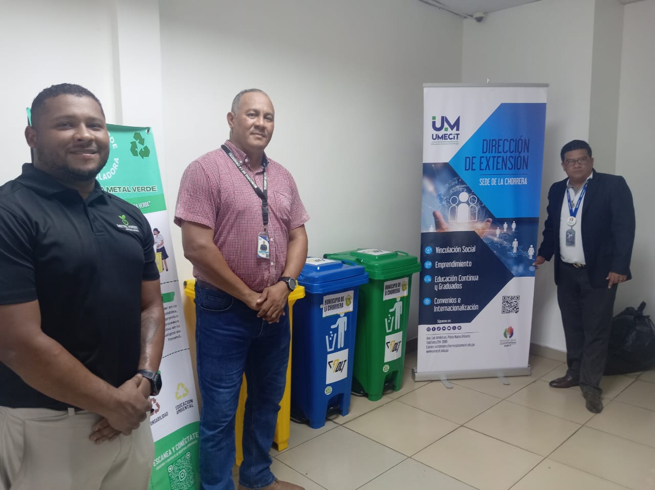 Compromiso ambiental con nueva estación de reciclaje