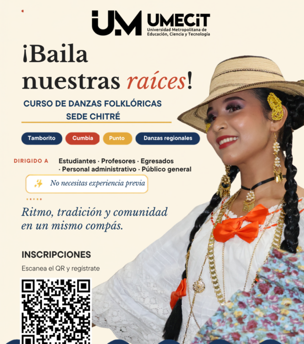 UMECIT Chitré abre las puertas al folklore panameño con su nuevo Curso de Danzas Folklóricas