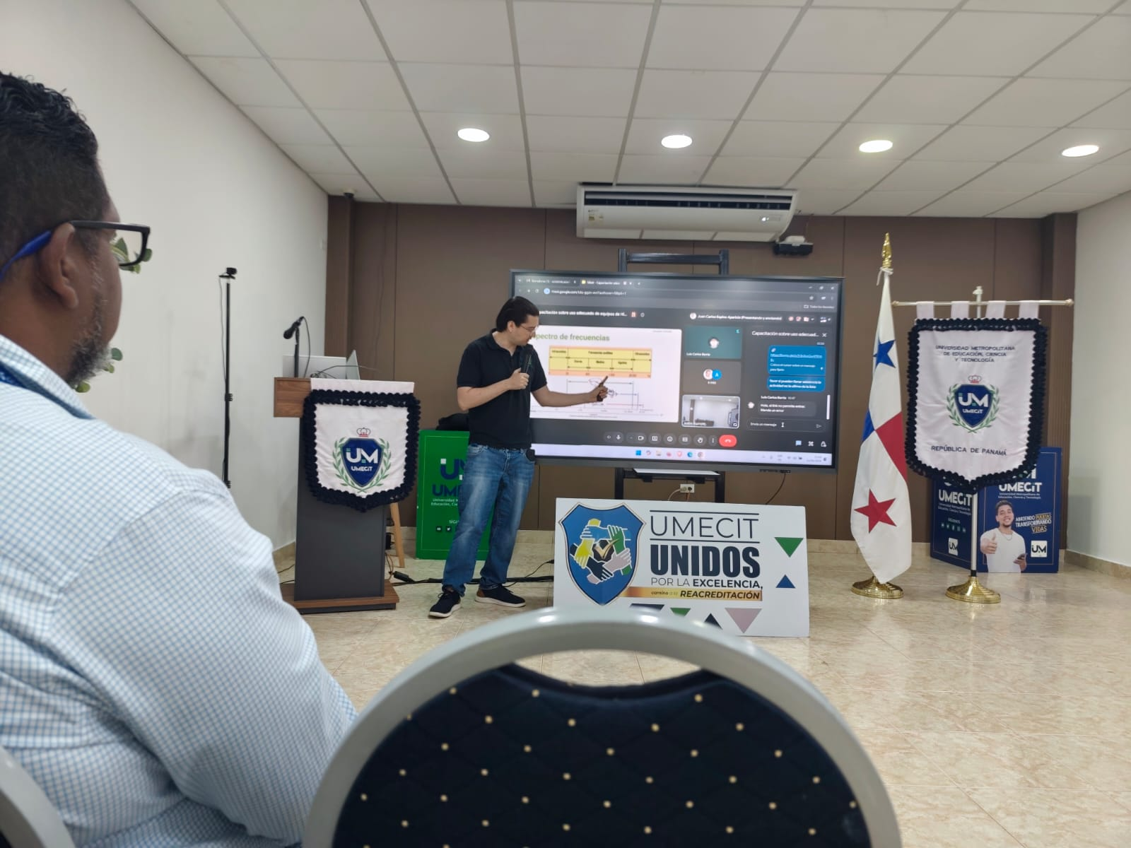 Capacitación fortalece las competencias docentes en higiene industrial con tecnología especializada