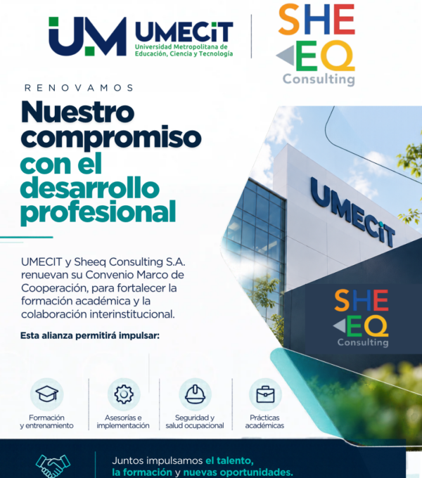 Alianza estratégica con Sheeq Consulting abre nuevas oportunidades de formación y cooperación profesional