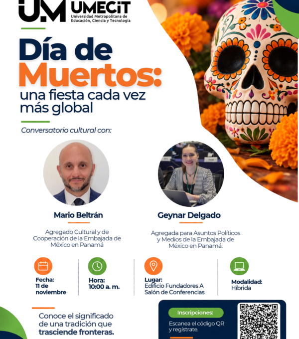 Día de Muertos: una tradición mexicana que trasciende fronteras y llega a UMECIT