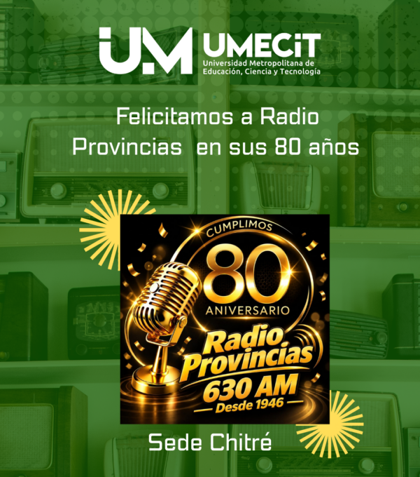 Reconocemos y celebramos los 80 años de trayectoria de Radio Provincias